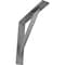 Ekena Millwork Traditional Steel Bracket, Hammered Gray 2"W x 12"D x 12"H BKTM02X12X12TRHGY - alternate 1